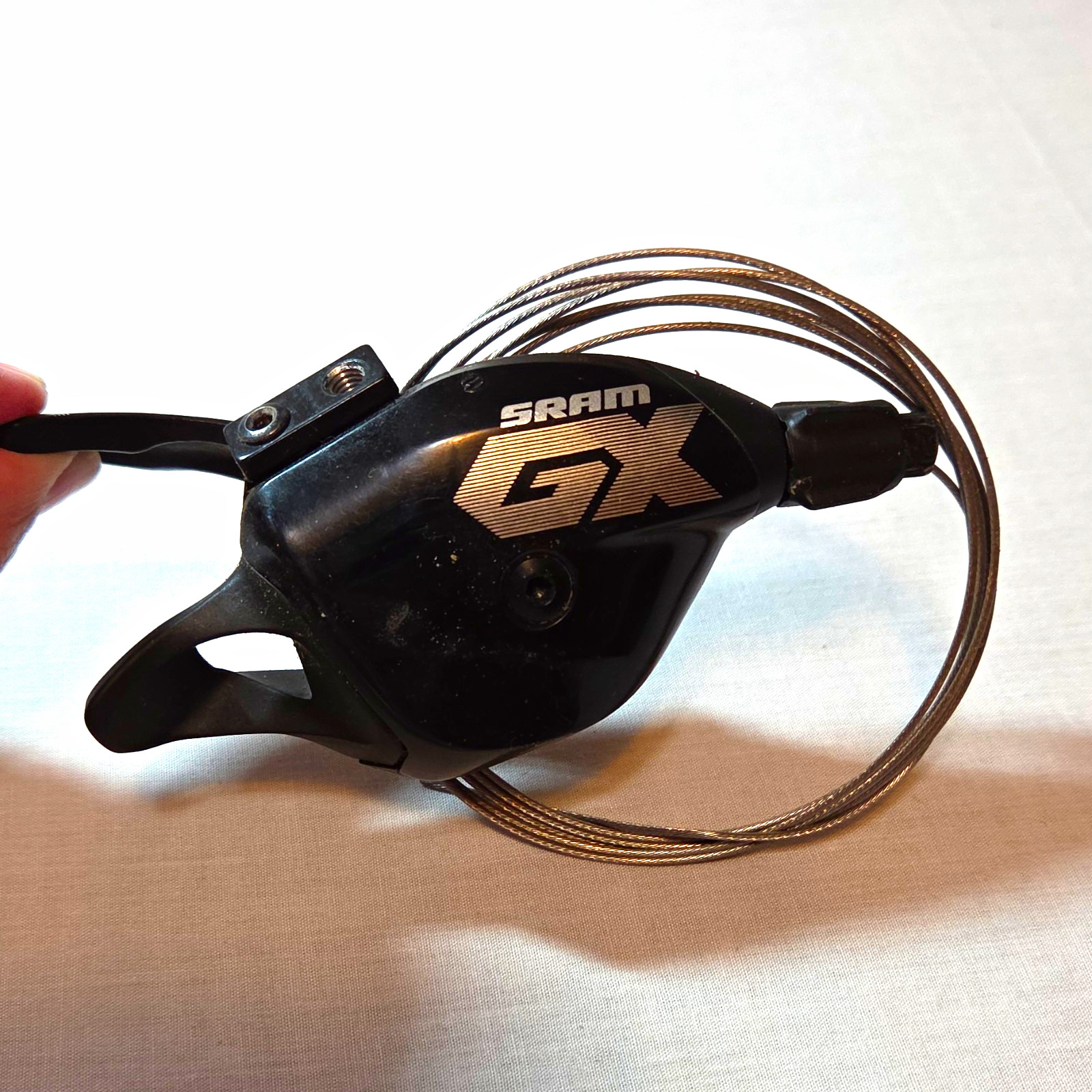 SRAM GX 12-Speed Right Trigger Shifter w/ Cable, Black, Mountain Bike