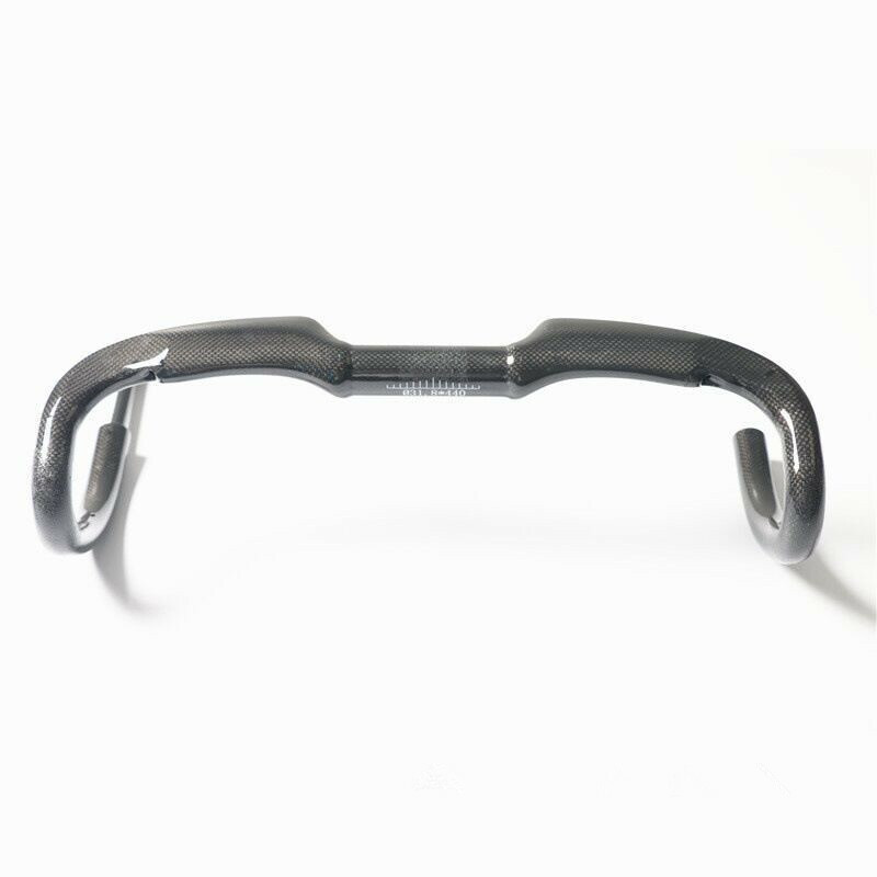 Ultralight Carbon Fiber Drop Bar Racing Road Bike Handlebars 31.8*400/420/440mm