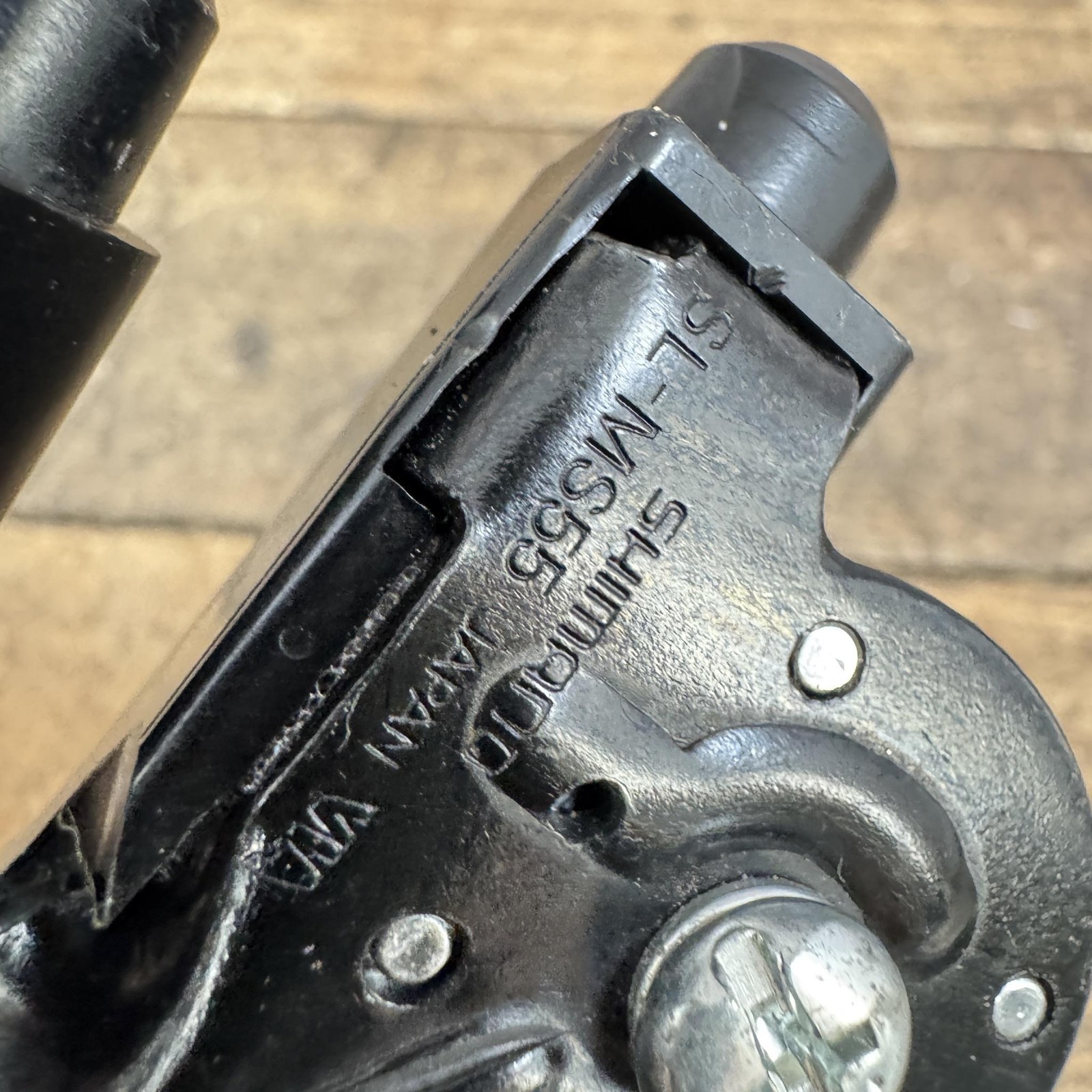 Vintage Shimano SL-MS55 Thumb Shifter Set 6 Speed Light Action SIS MTB Japan
