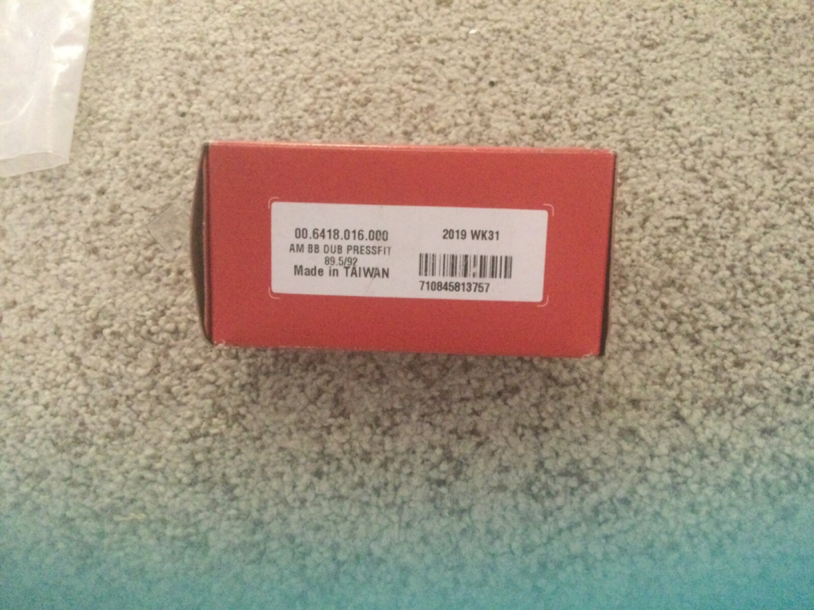 SRAM DUB PRESS FIT BOTTOM BRACKET 006418016000 2019 WK31 BB92