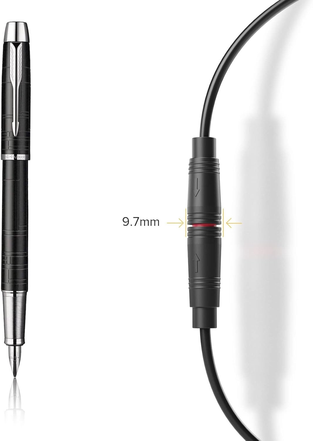 6 Pack Hysmigor 2 Pin Mini Connectors with 7.87in Weatherproof Cables