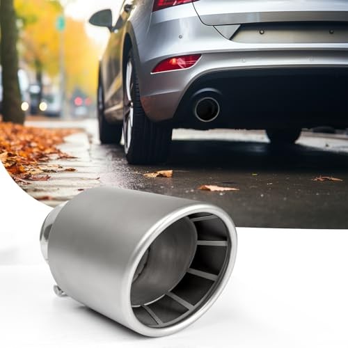 Stainless Steel Bolt-On Exhaust Tip 2.5″ Inlet 4″ Outlet 6.5″ Overall Length