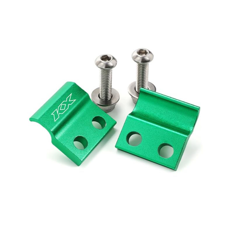 Front Brake Hose Guide Clamps Holder For KAWASAKI KX450 KX250 KX85 KX100