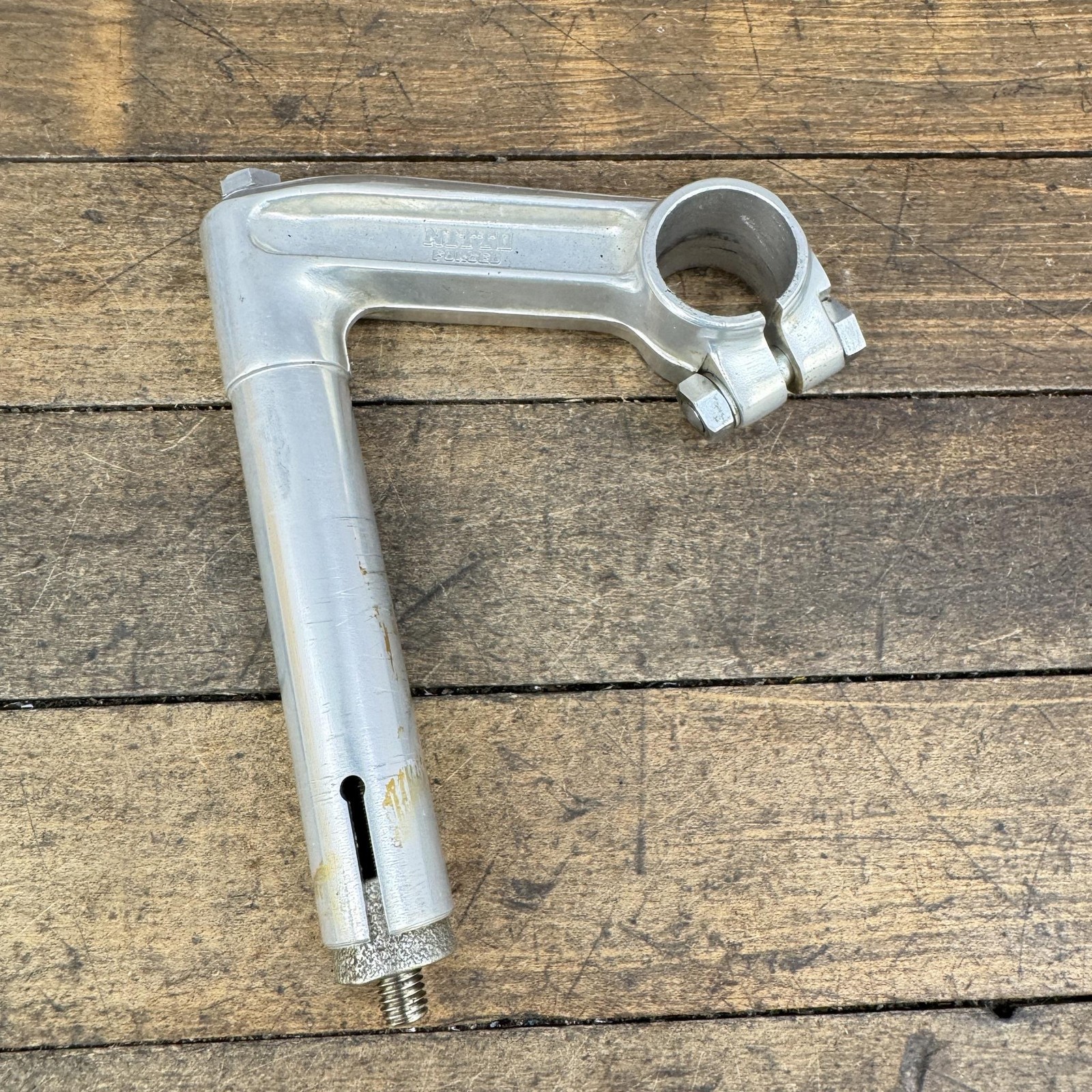 Vintage Nitto Forged Quill Stem 25.4 Clamp I-Beam Alloy Japan 70s Road Bike