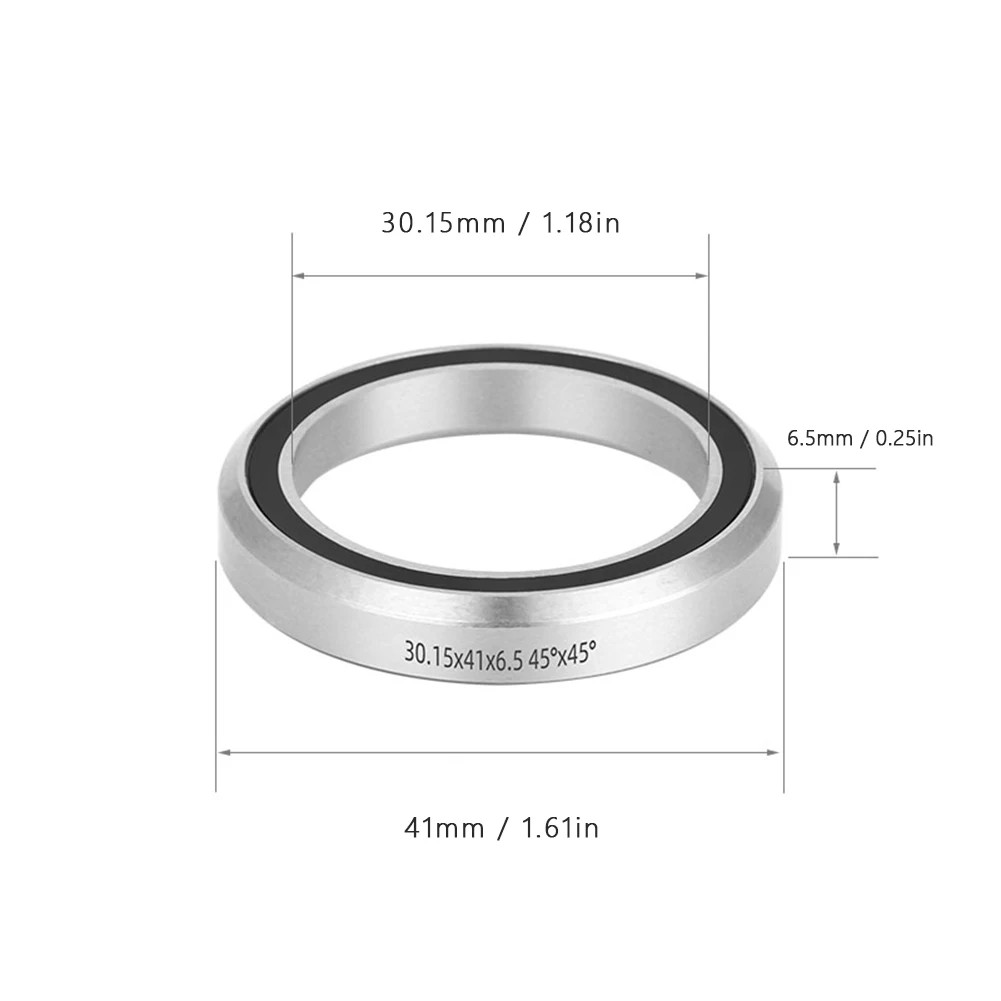 MTB Road Bicycle Headset Bearing 41/41.8/51/52Mm MTB Steering Bearings Bike Acce