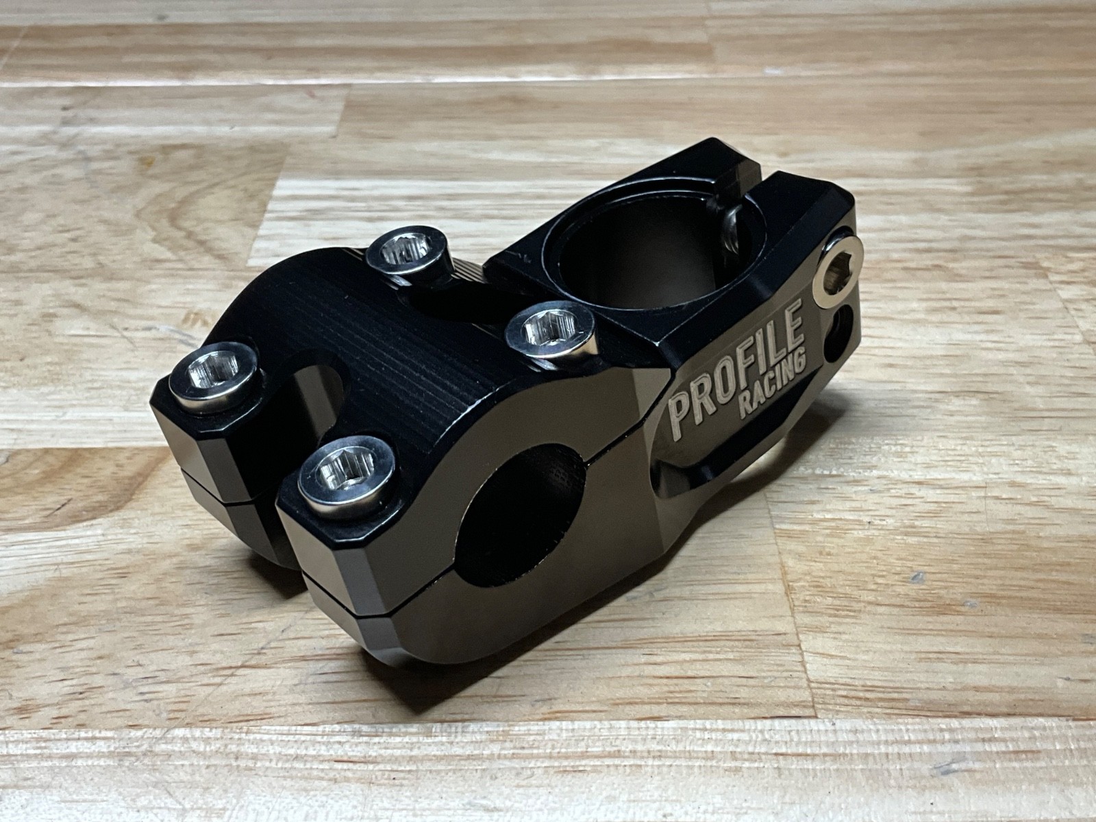 PROFILE RACING MARK MULVILLE PUSH STEM 48mm Reach w/TITANIUM BOLTS Black S&M Fit