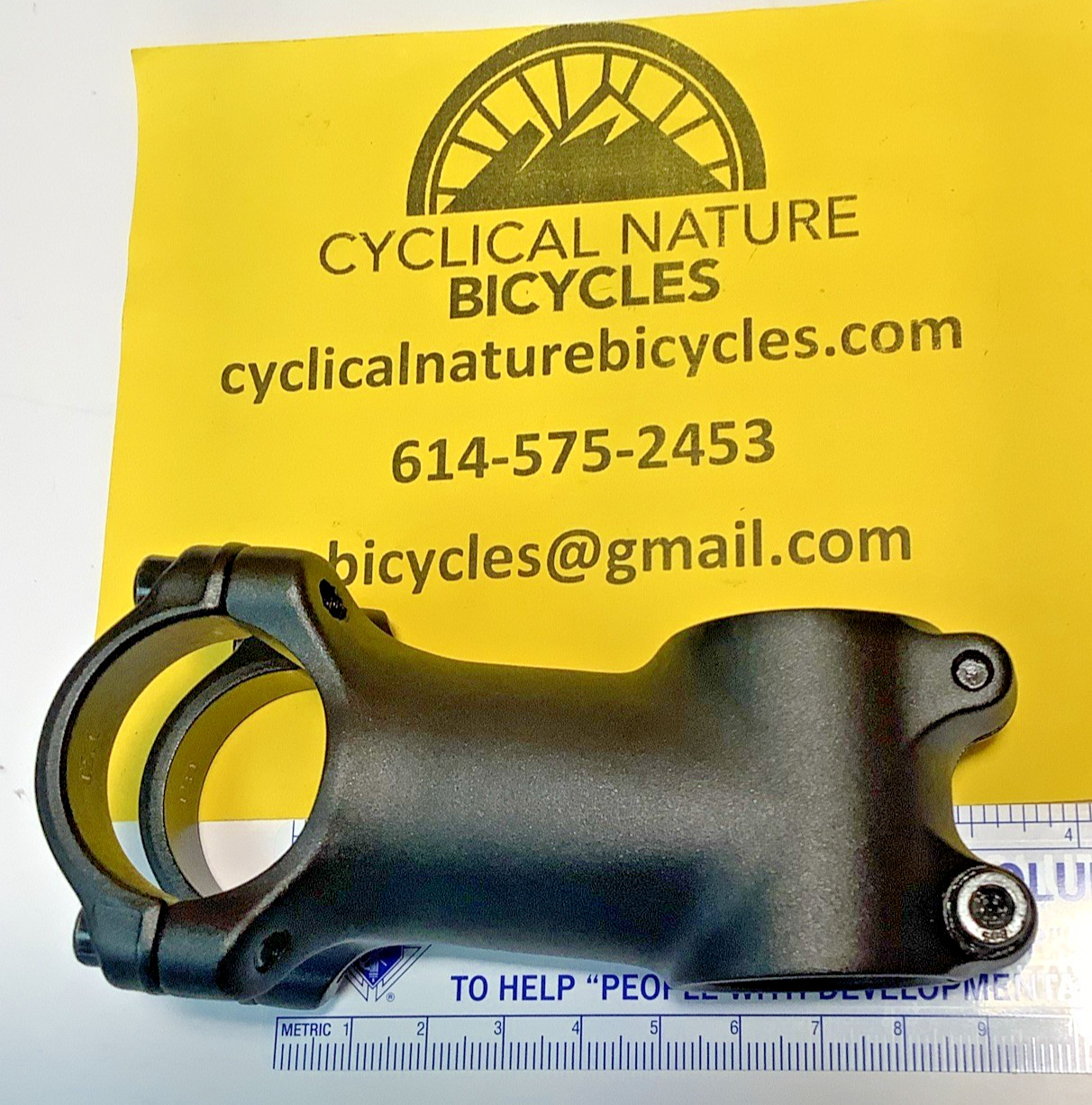 Unbranded 70 mm 6 or 7° 31.8mm handlebar 1 ⅛ steer tube bicycle stem