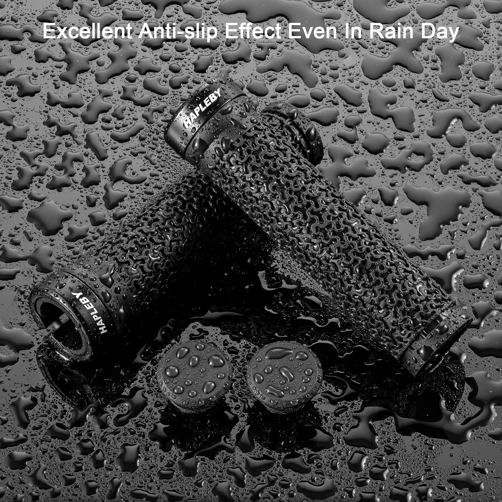 Premium Bike Handlebar Grips, Single Lock-on Professional Mountain Bicycle Ha…
