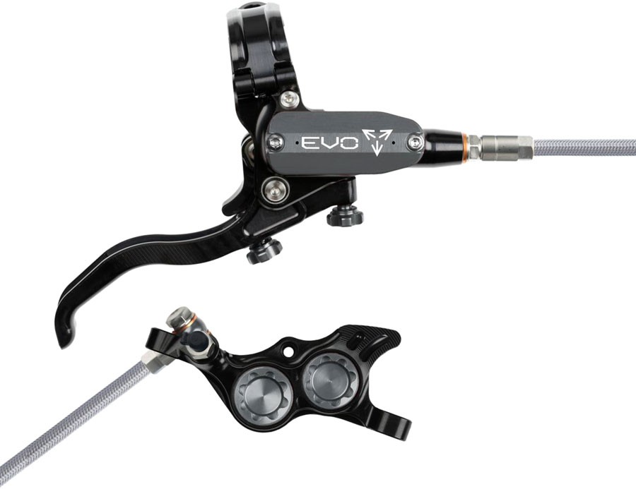 Hope EVO TR4 Hydraulic Disc Brake and Lever Set – 4-Piston, Post Mount, for