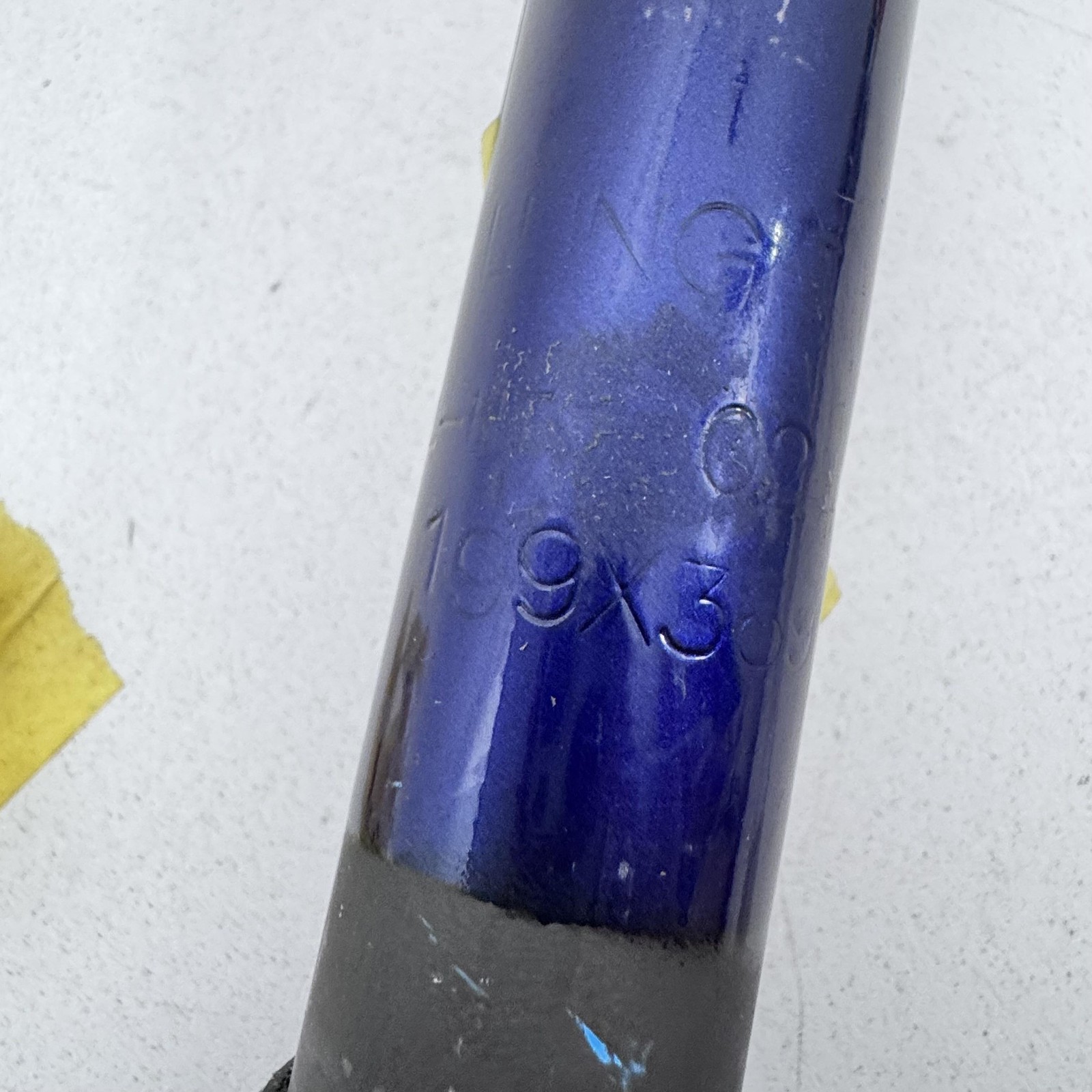 Rigid MTB Fork LUNG 1-1/8in 26in Threaded 7.5in Steerer Blue Purple NOS BB1