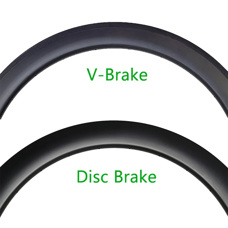 700C Road Bike Tubular Carbon Rim 28mm wide 40mm 45mm Deep 20-32H Wheel