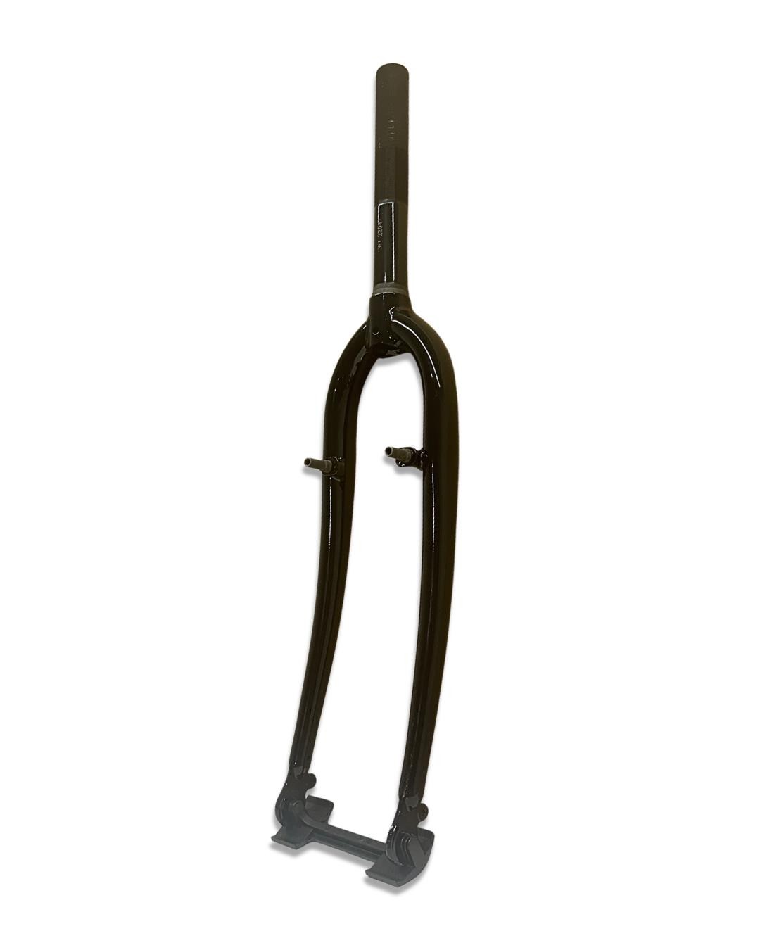 UltraCycle 26” Cruiser Bike Fork Black Steel 1-1/8” Threaded 100mm QR
