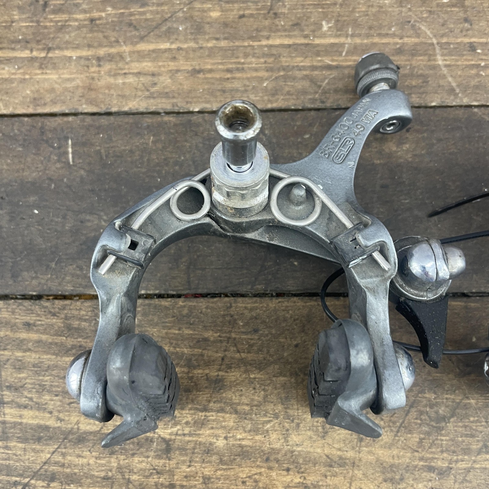 Vintage Shimano 600 BR-6400 Brake Calipers Pair Road Bike Japan SLR 49 VIA 90s