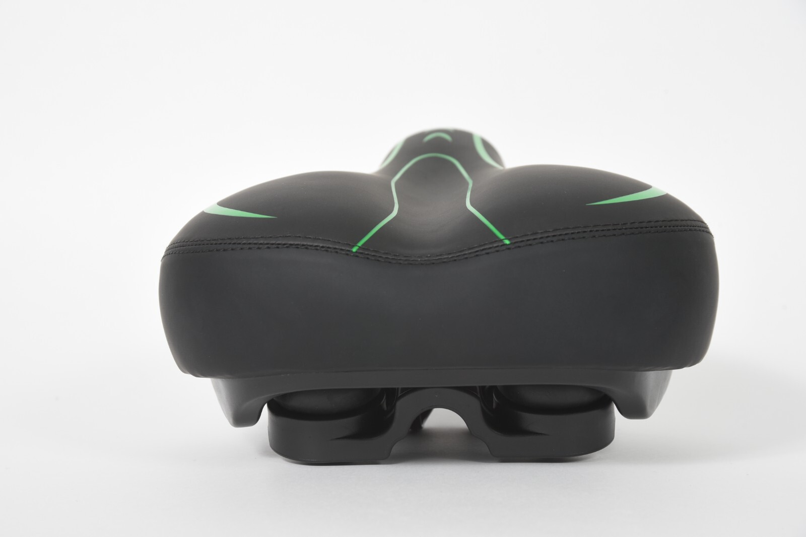 Universal Bicycle Wide Seat Dual Shock Absorbing Ball Saddle Unisex