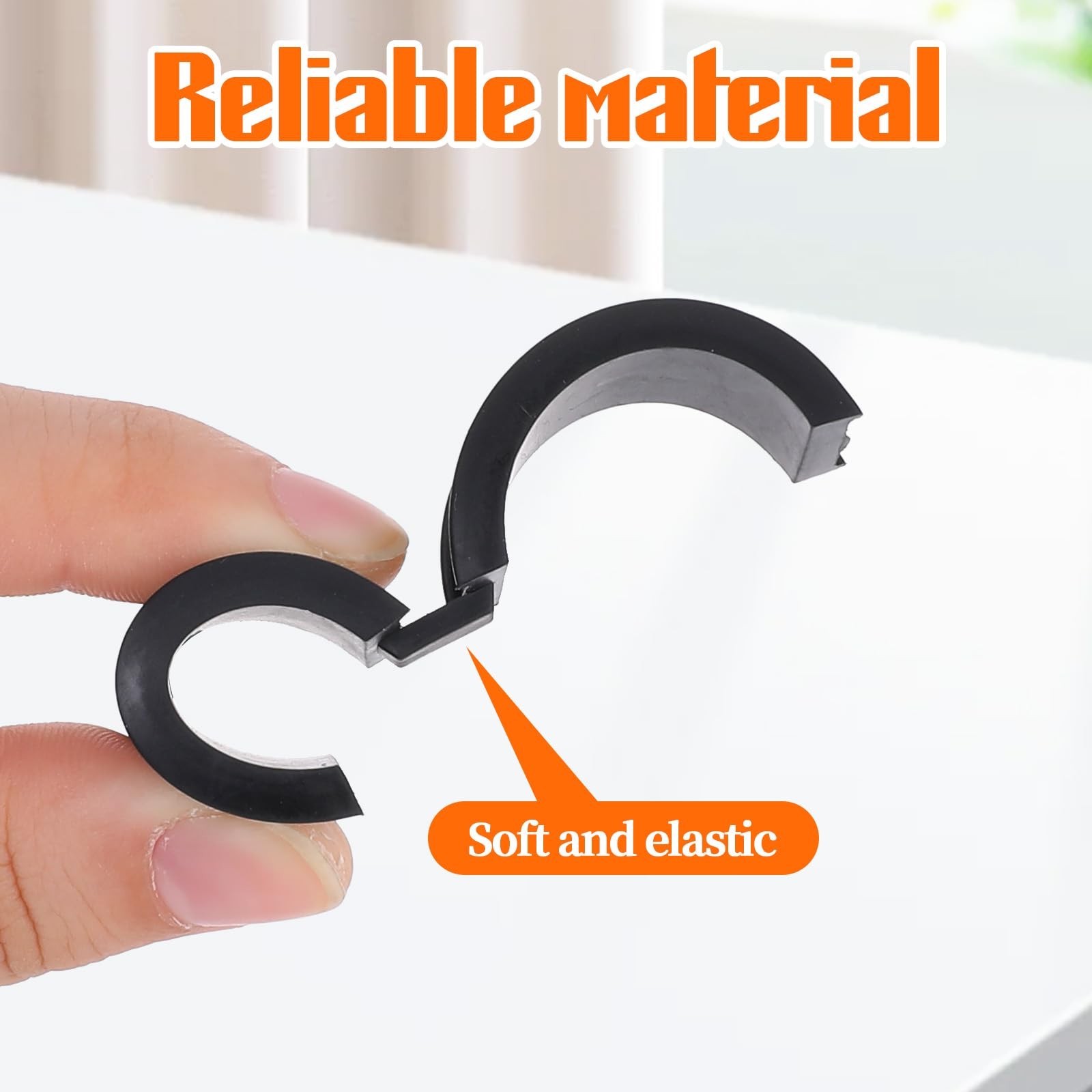16 Pcs Bicycle Handlebar Rubber Gasket Fits 22.2/25.4 to 31.8 mm Bike Handlebar