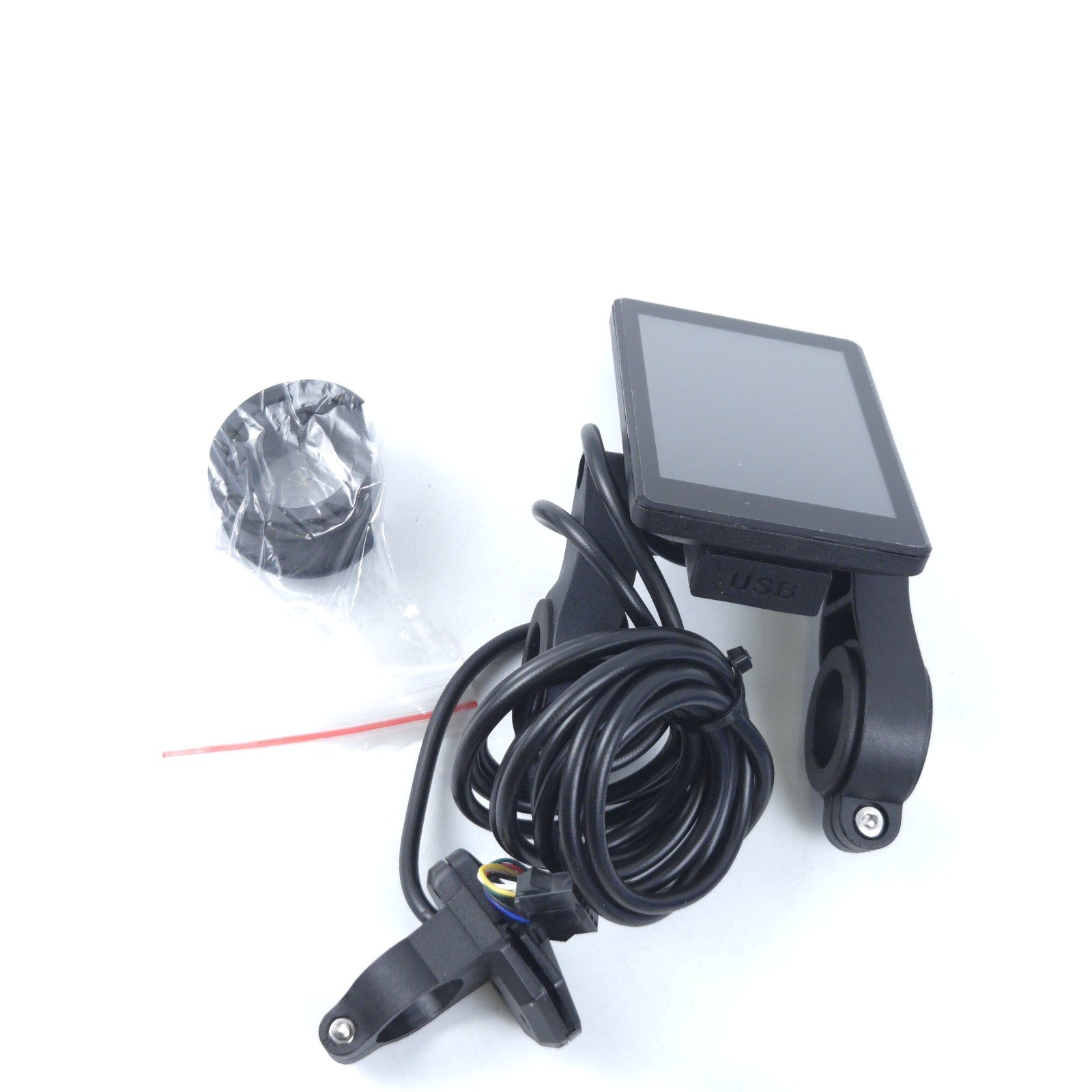 Ebike Display, UART No. 2 Protocol, 24V-60V ABS Colorful Cycling Computer 6 Core