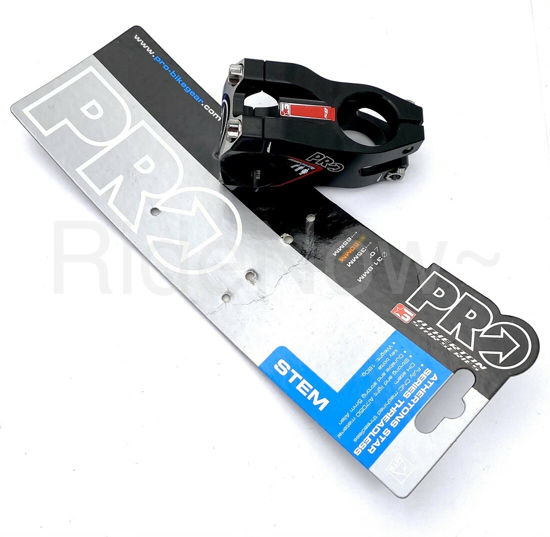 Shimano PRO ATHERTONS DH MTB Bike Stem,0 Degree, 31.8 Threadless 50/65mm