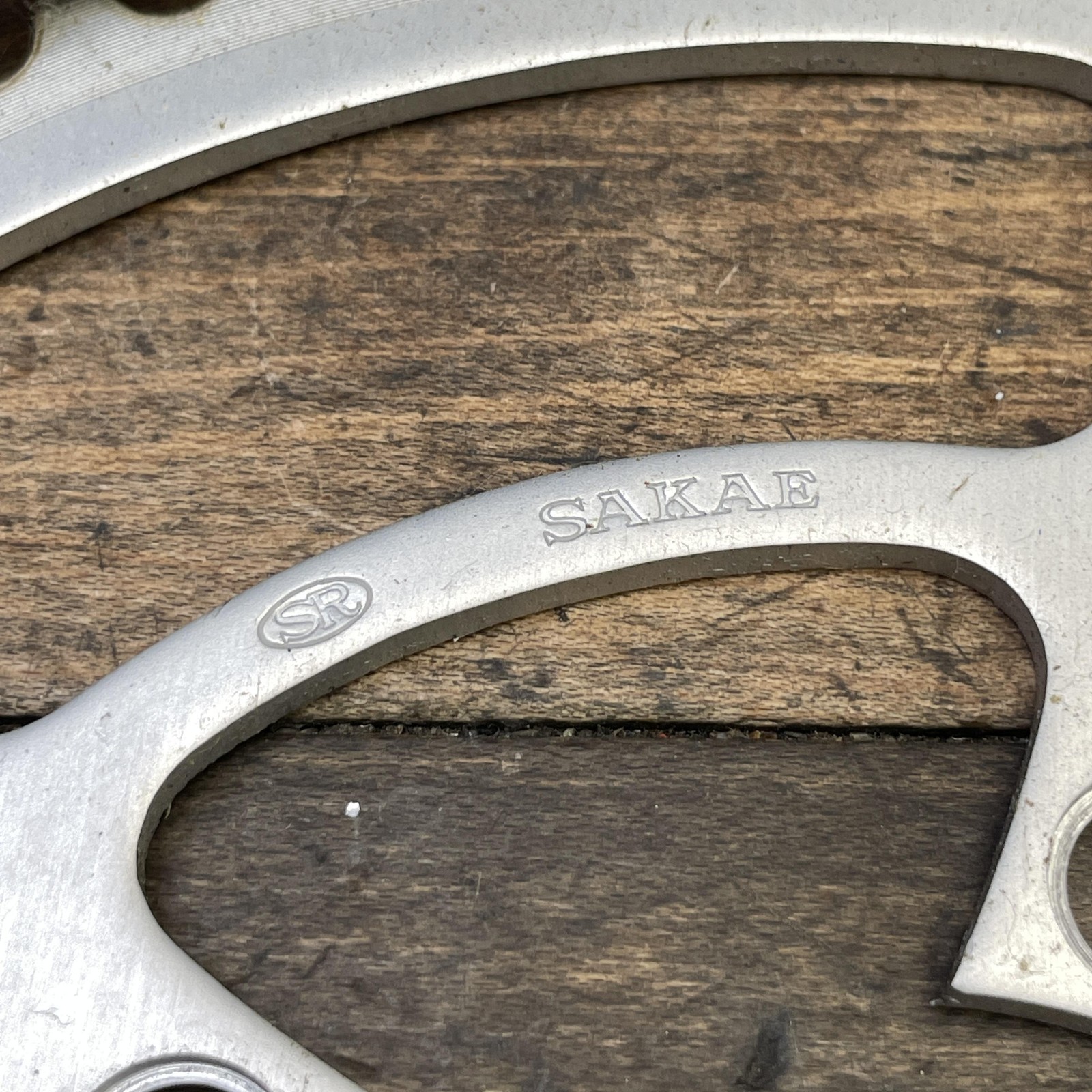 Vintage SR Sakae 52t Chainring Guard 52 Tooth 86 BCD Road Touring 80s Alloy