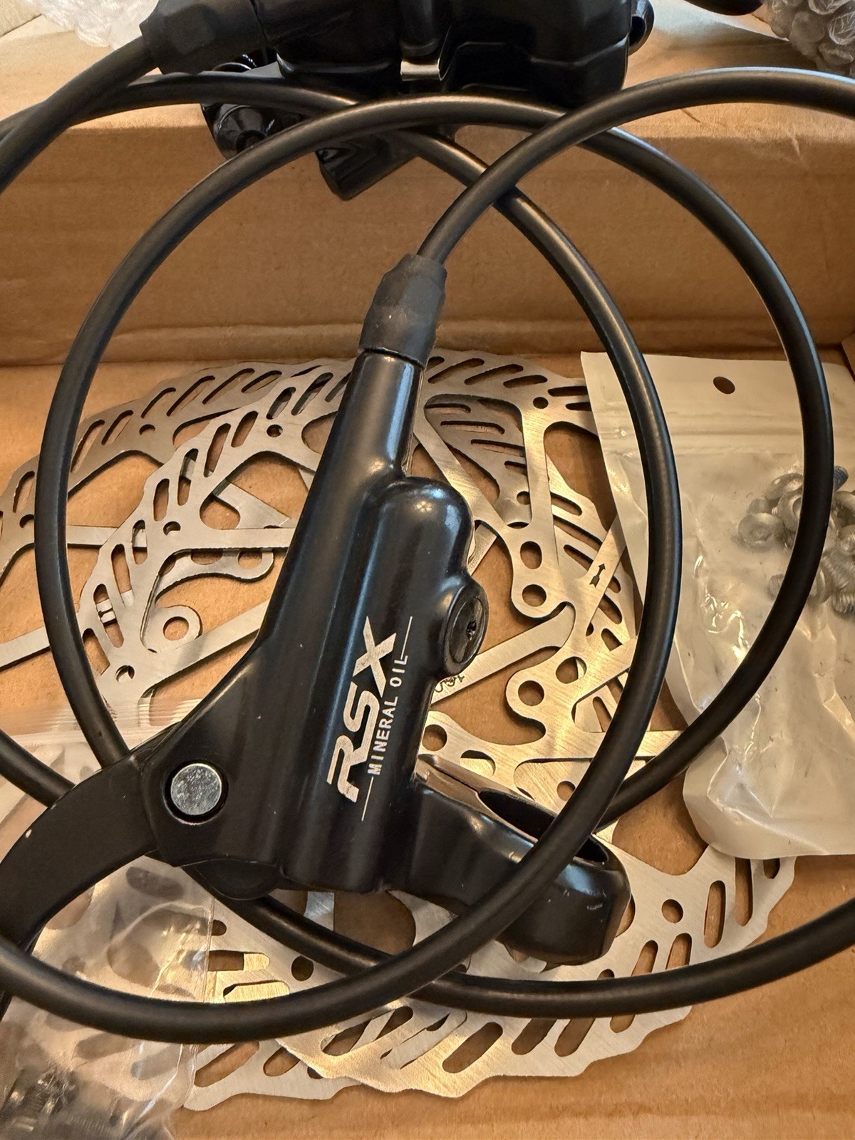 ZTZ Cycling Disc Brake Set Bike 160mm Rotors 2 Piston