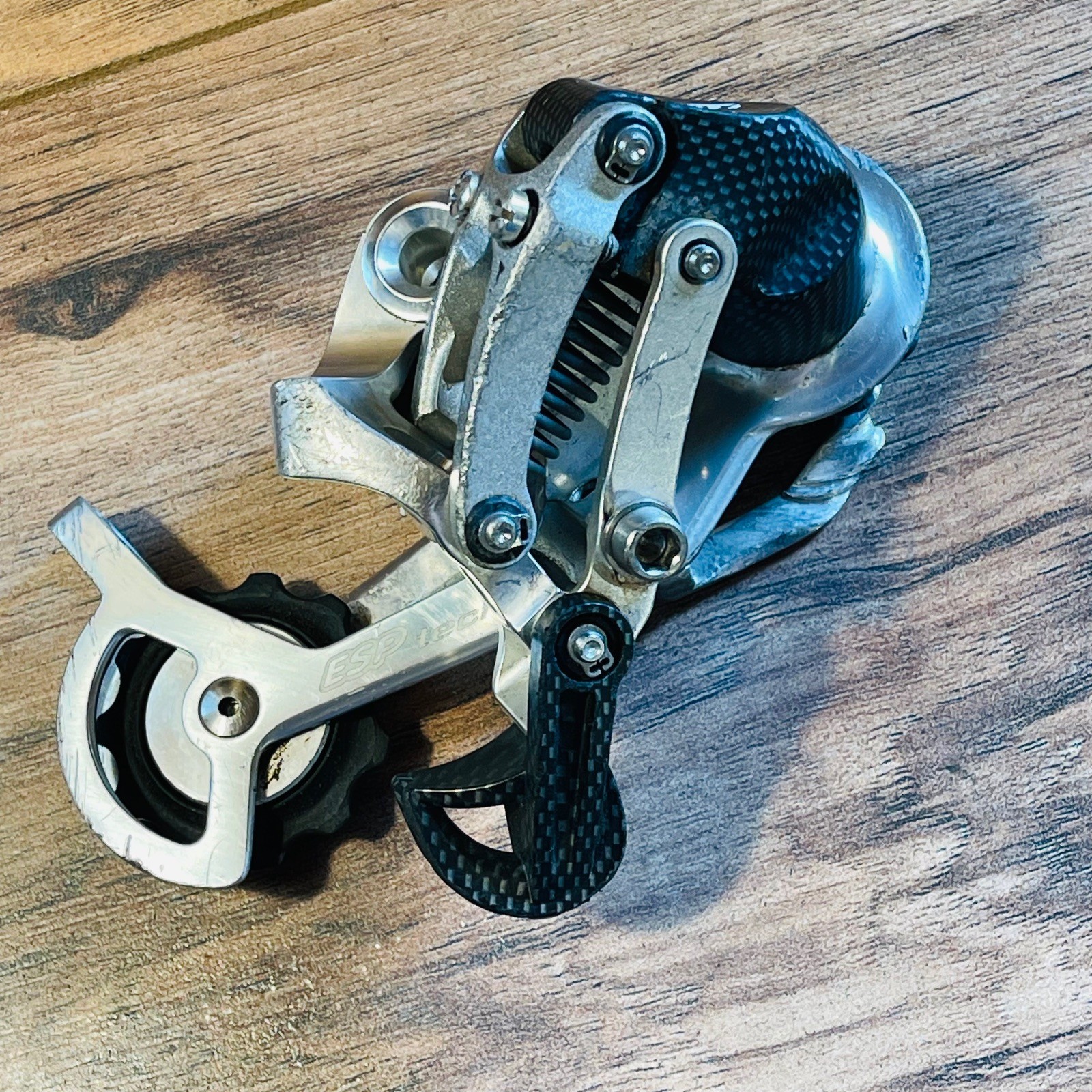 SRAM X0 ESP SRAM Racing Development 9 Spd Rear Derailleur Long Cage WORN