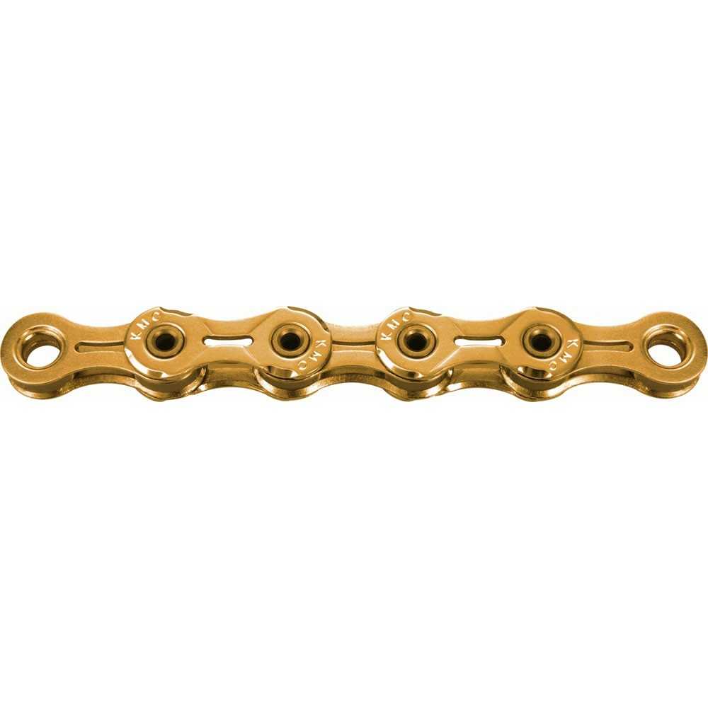 KMC Fahrradkette X10SL Ti-N Gold, 10-fach, 1/2″x11/128″, 114 Glieder, gold