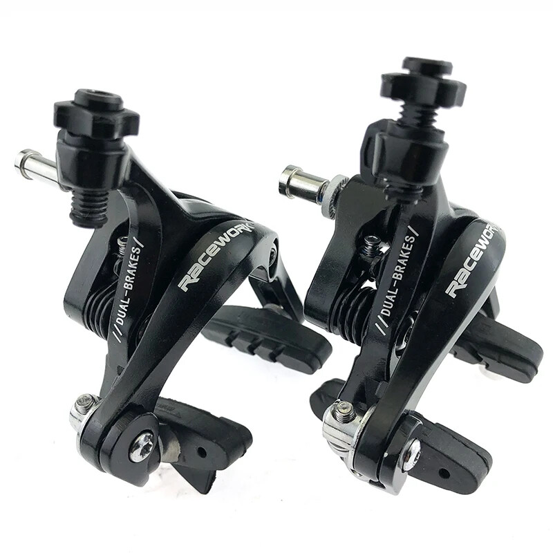 Road Bike Dual Pivot Calipers Racing Bicycle Brake Front Rear Bicycle Parts