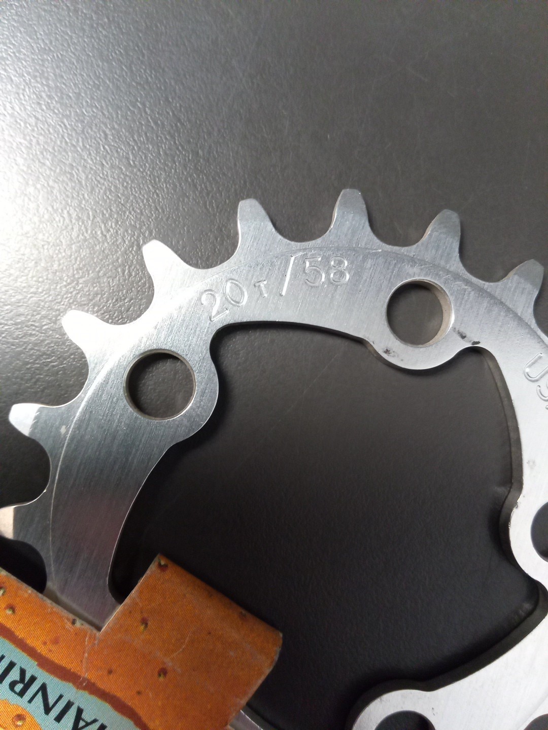 Rockwerks Mountain Bike Components Alloy Chainring 58mm 20T Silver – NOS