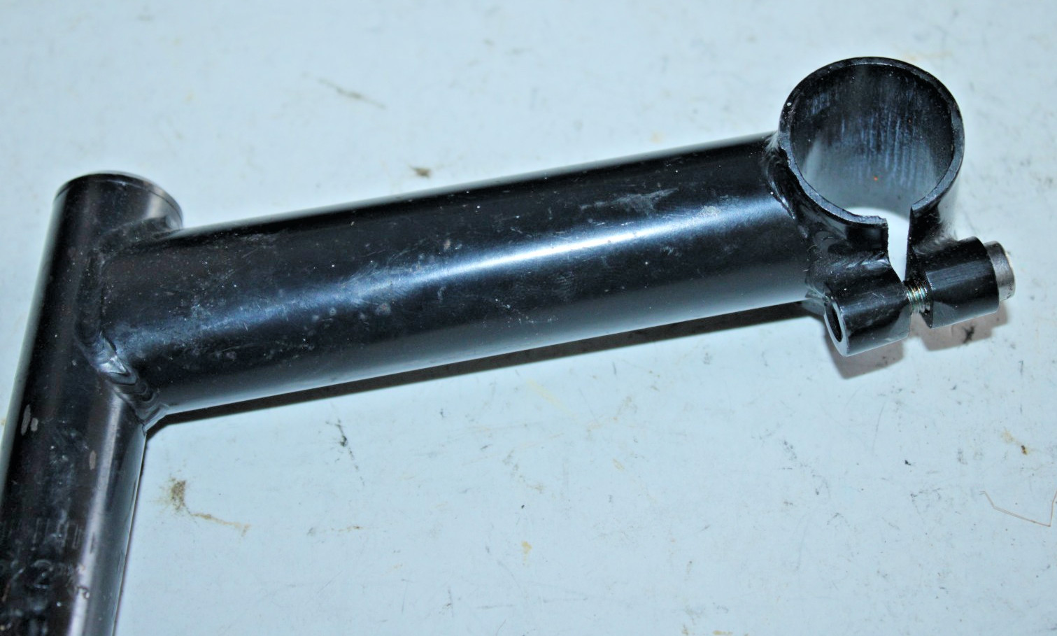 Vintage Black 22.2/25.4mm MTB Quill Stem 135mm 15º Rise Road Steel USA Shipper