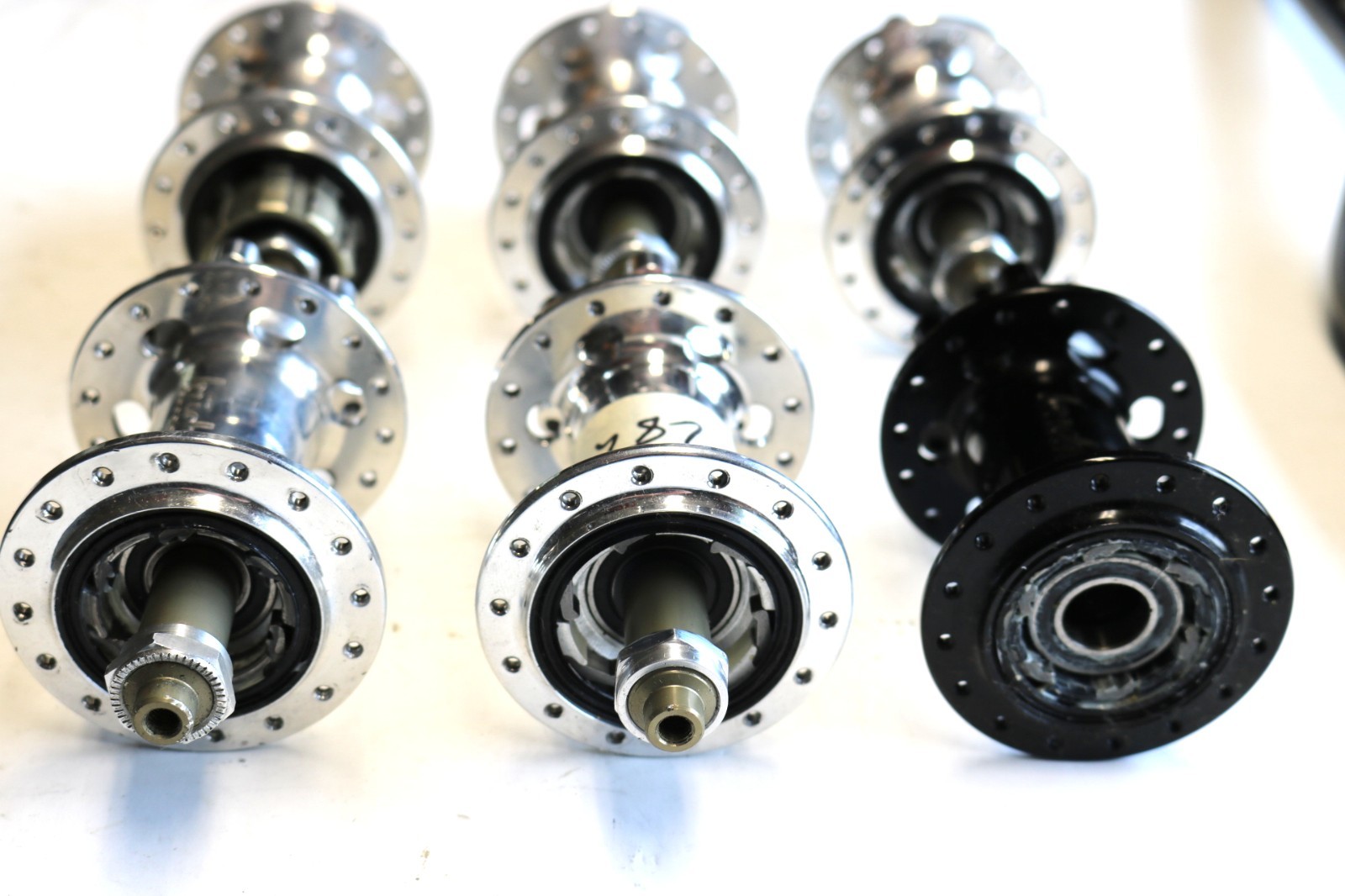 Budnitz Bikes 135mm QR 6 Bolt Disc 32 Hole Rear Bike Hub LOT OF 6 Single Speed