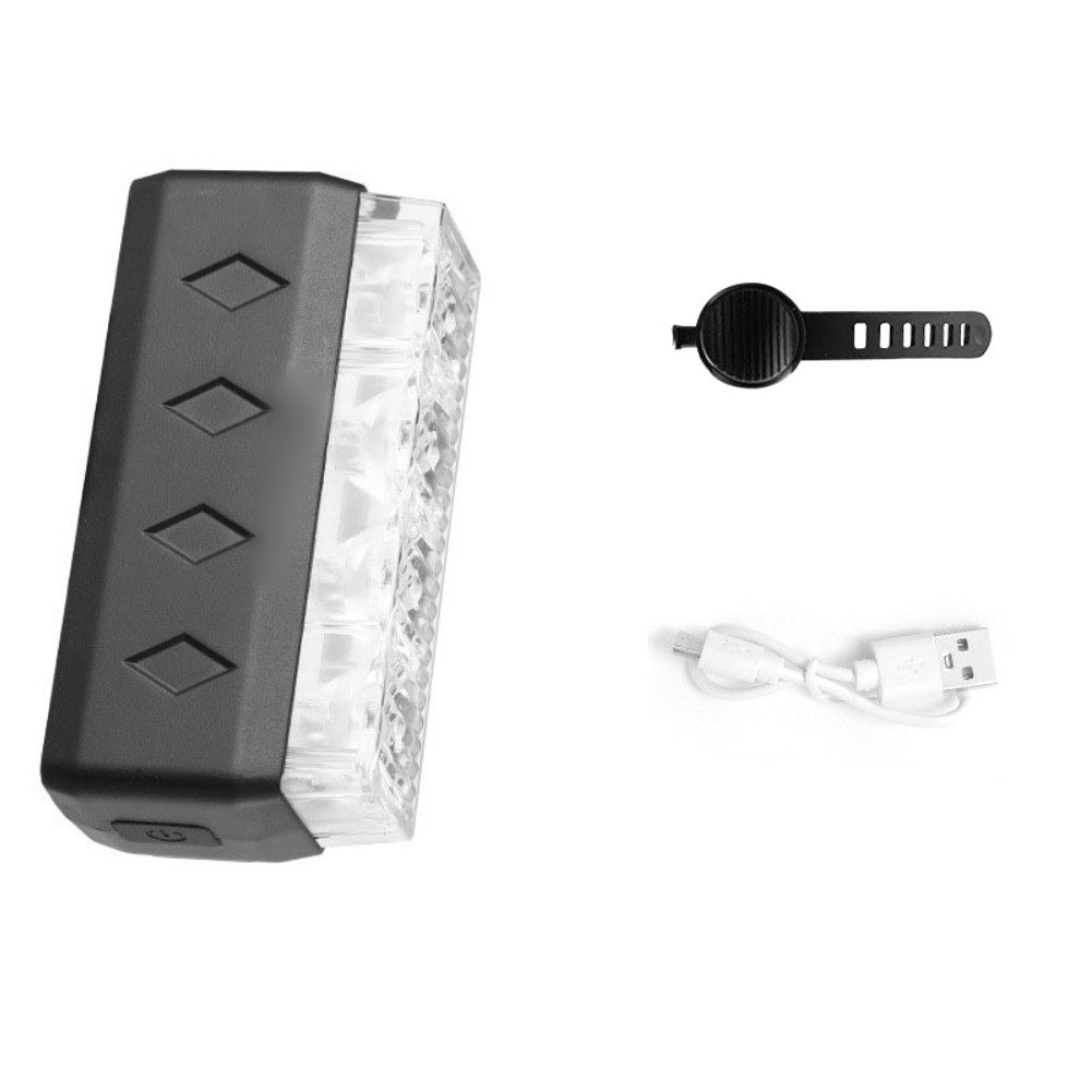 Adjustable Light Modes Cycling Safety LED Bike Light 120dB Volume Controller