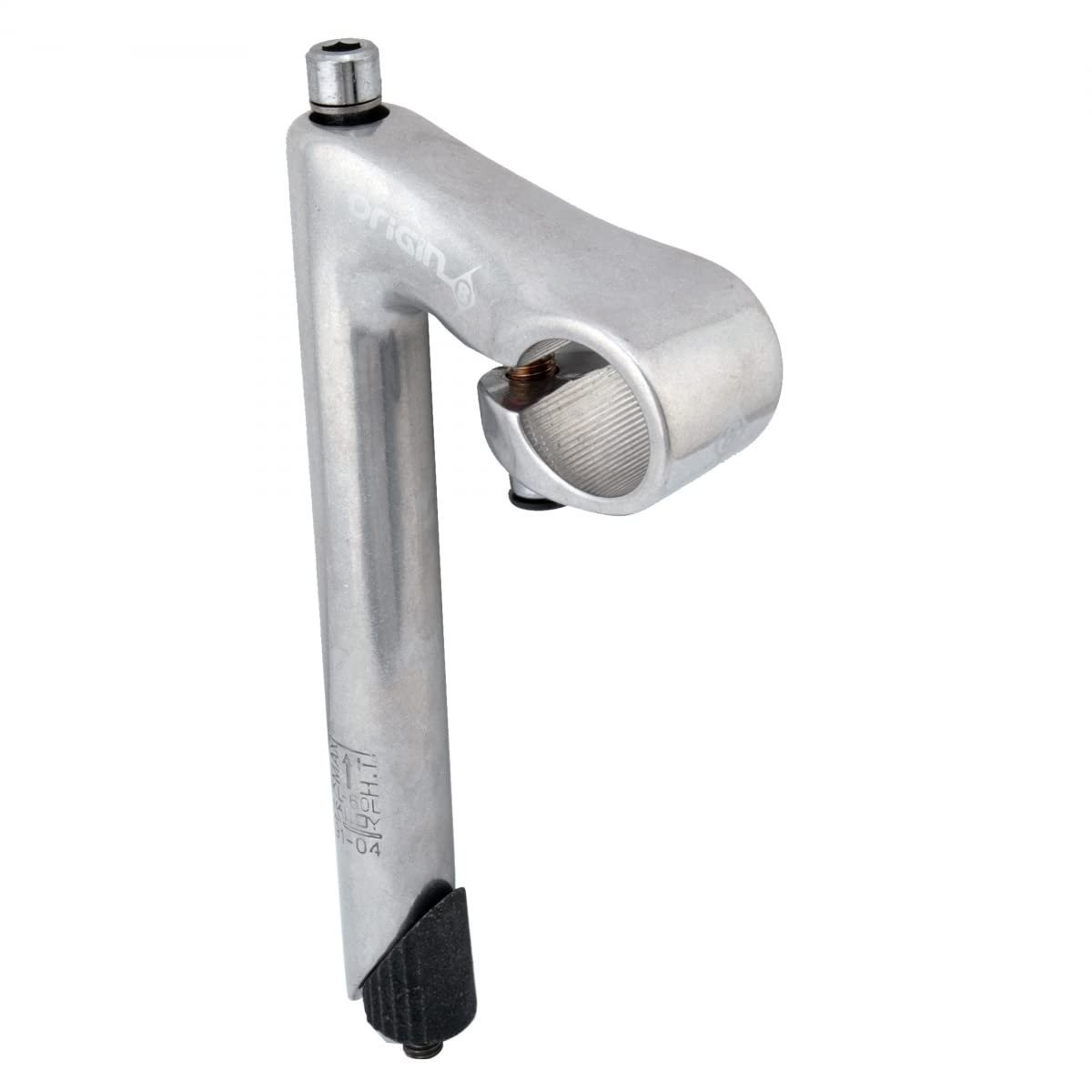 Origin8 Classique Sport Quill Stem, 180 x 60 x 25.4mm, 1″ Fork Diameter, Silver