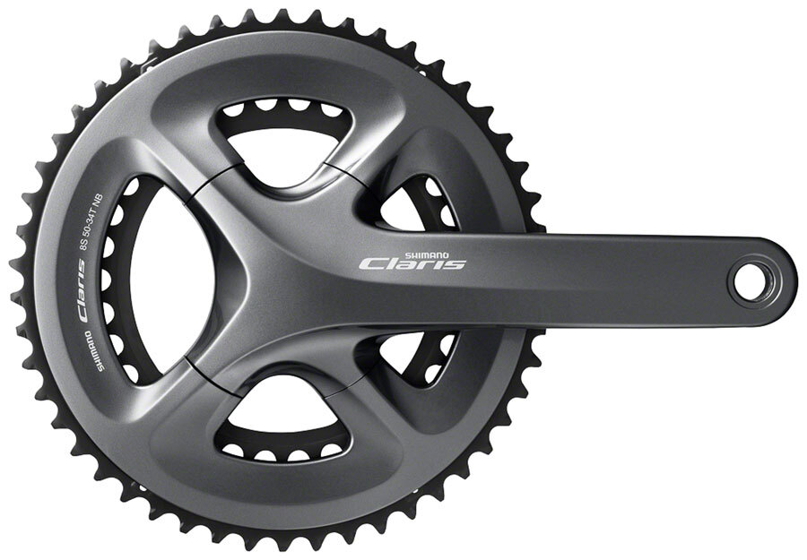 Shimano Claris FC-2000 Crankset – 165mm 7/8-Speed