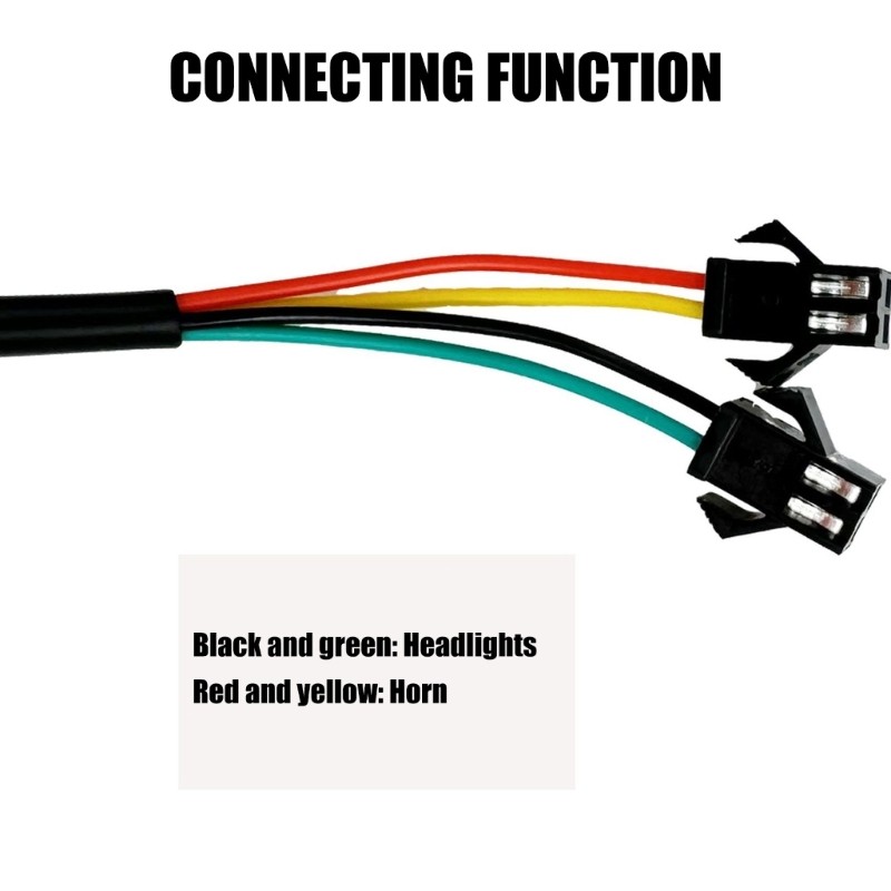 Durability Scooter Handlebars Button High Low Speeds Control Electric Bicycles