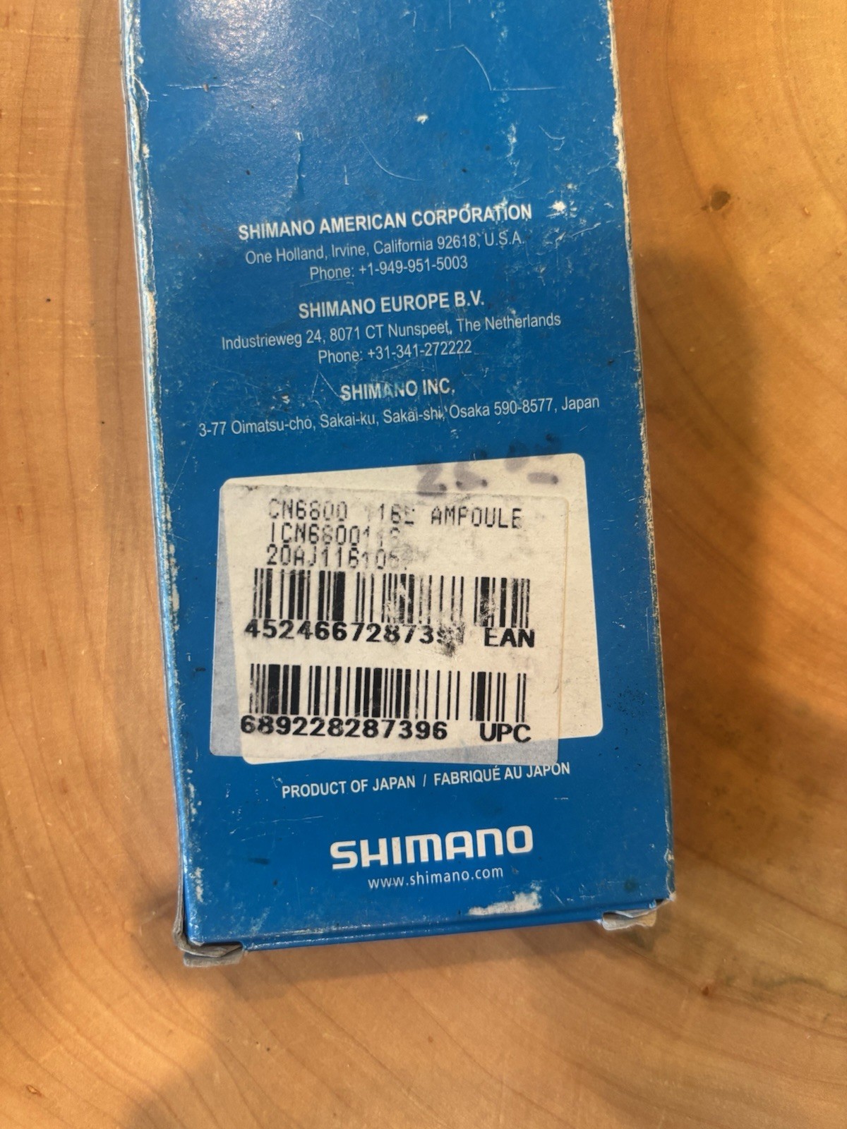 Shimano CN-HG701 Ultegra 6800/Xt M8000 11-Speed Chain HG-X11 116L SIL-TEC | New