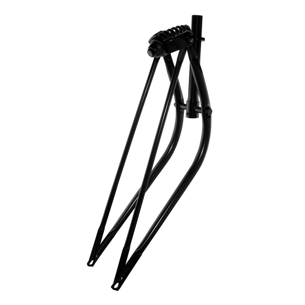 OG Bike 26″ Bent Spring Fork 1″ BLACK Lowrider Cruiser Bicycle Part