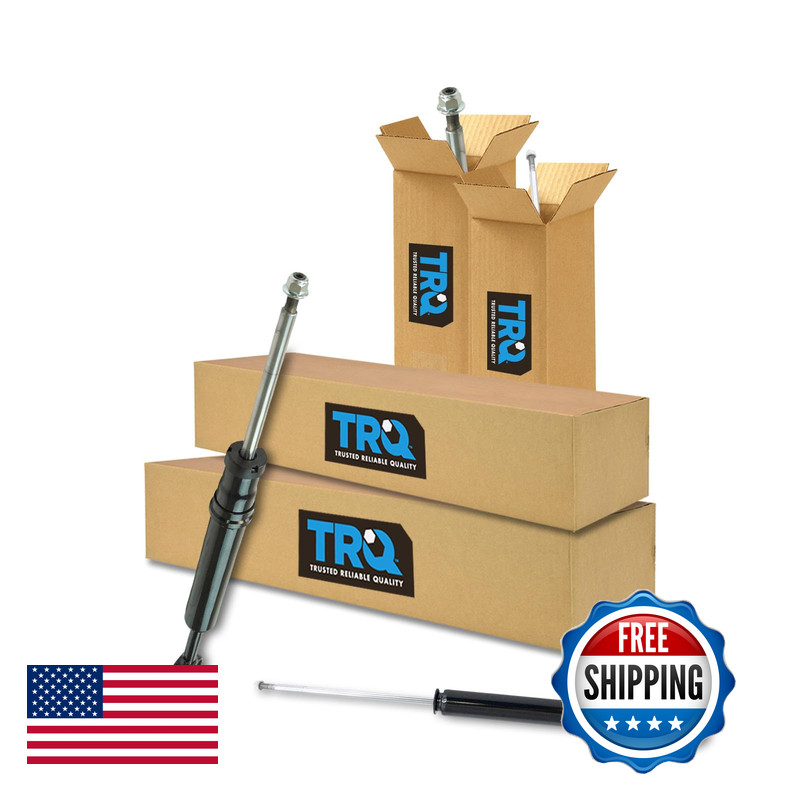 Trq Front And Rear Shock Absorber Set Compatible 2000-2006 Audi A4 A4 Quattro