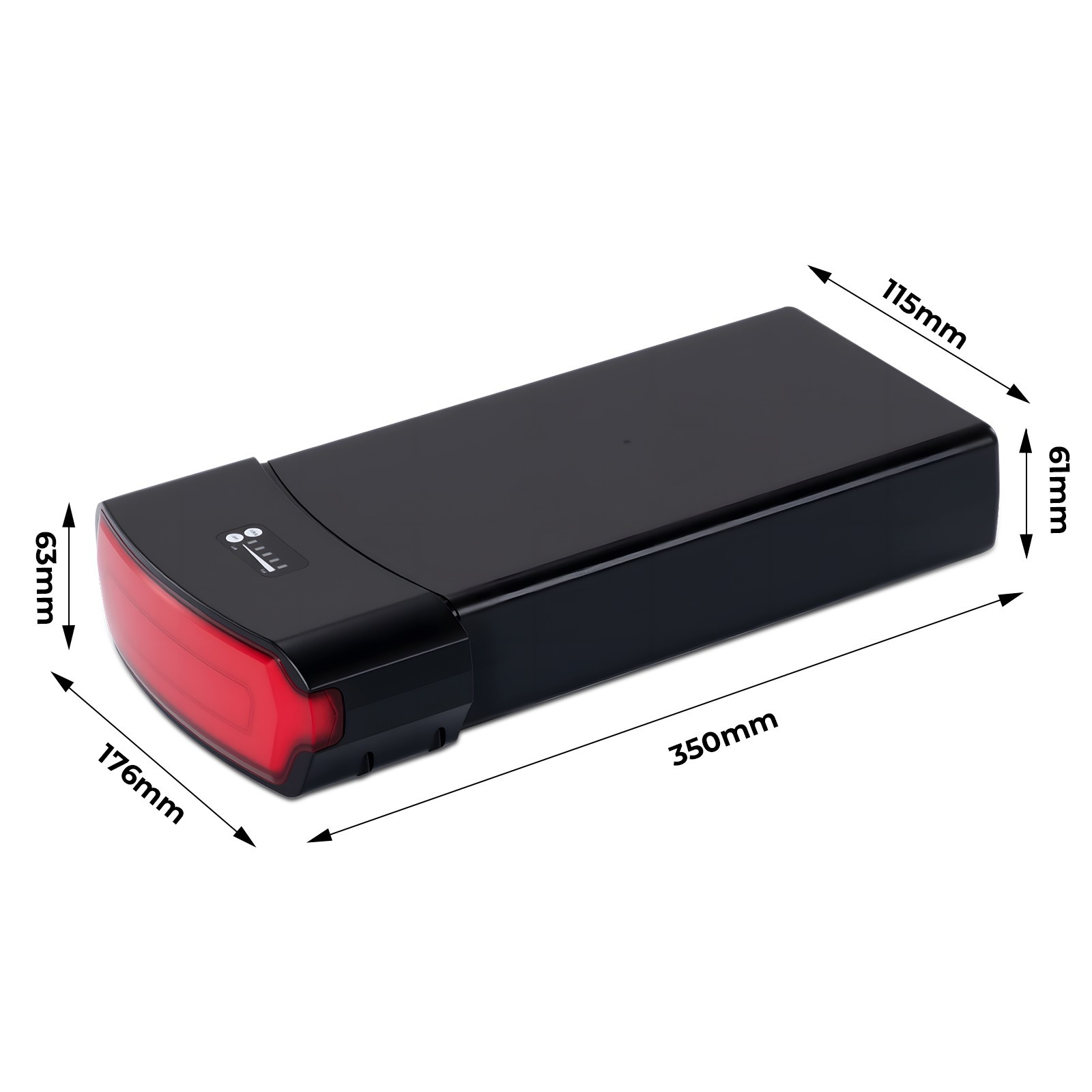 Pedego Ebike Battery 52V17.5Ah Interceptor Boomerang City Commuter Latch Battery