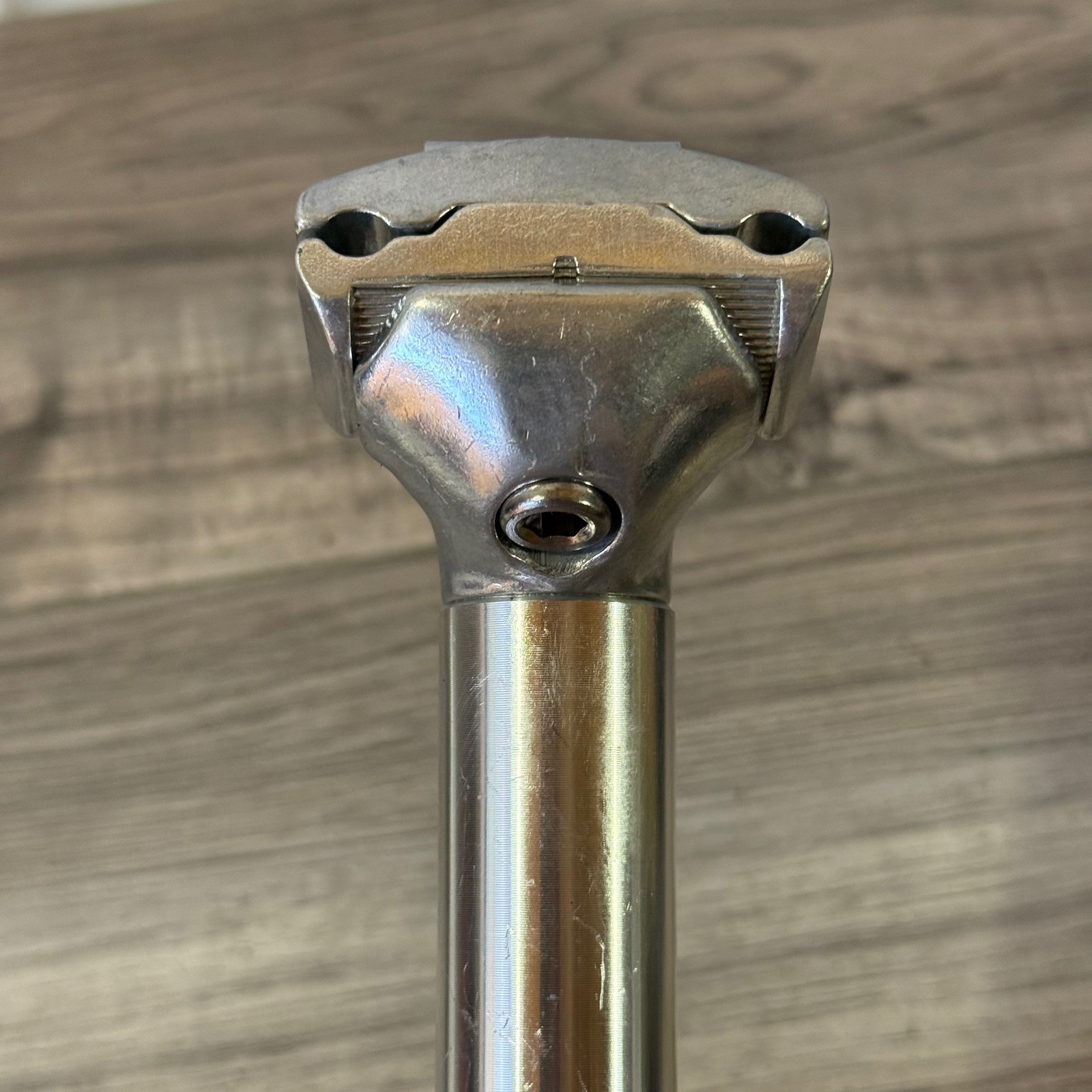 NOS Kalloy Seatpost 26.8 300mm Single Bolt Silver Made in 1999