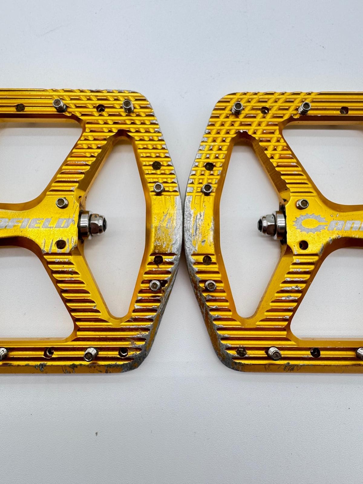 Canfield Crampon Ultimate Pedals, Gold