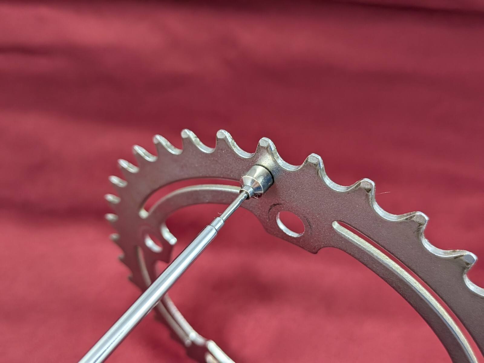 Unbranded SR Sakae 40t Steel Chainring BCD 118mm RARE Road Japan