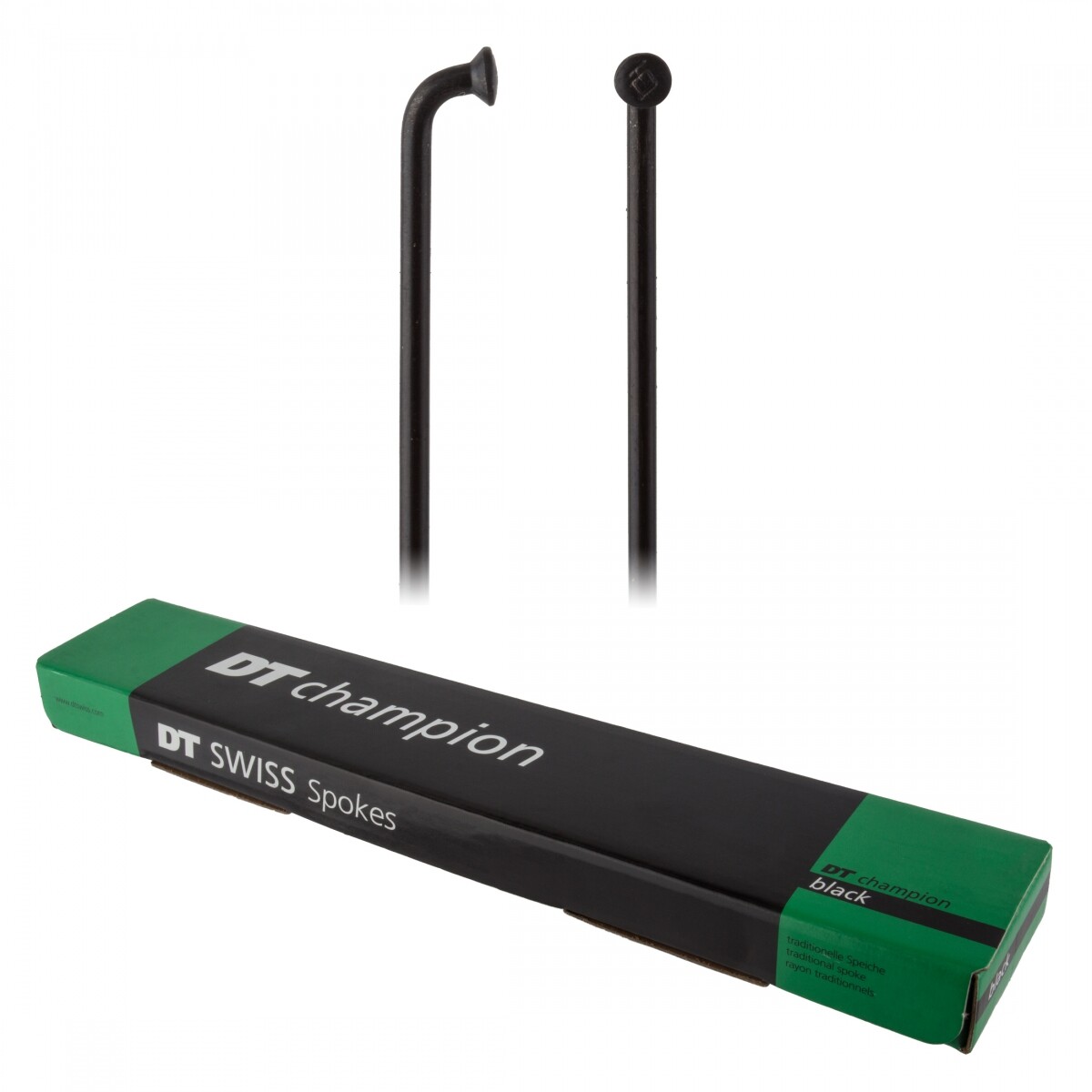 Dt Swiss Champion J-Bend 2.0 (14G) 283mm Black