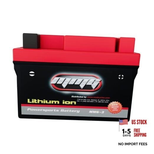 Motorcycle Battery Lithium Ion (YTZ7S-CCA 150) (3) YTZ7S – 150 CCA