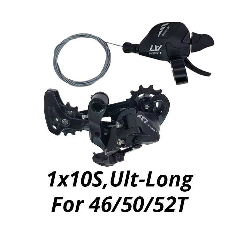 A7 1X10 10 Speed Derailleurs Trigger Groupset 10S 10V Shifter Lever Rear Deraill