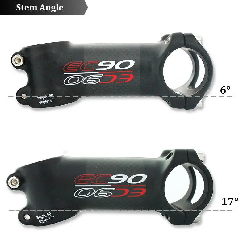 31.8mm Mountain Bike Handlebar Stem 6/17degrees 60-120mm Cycling Accesorios