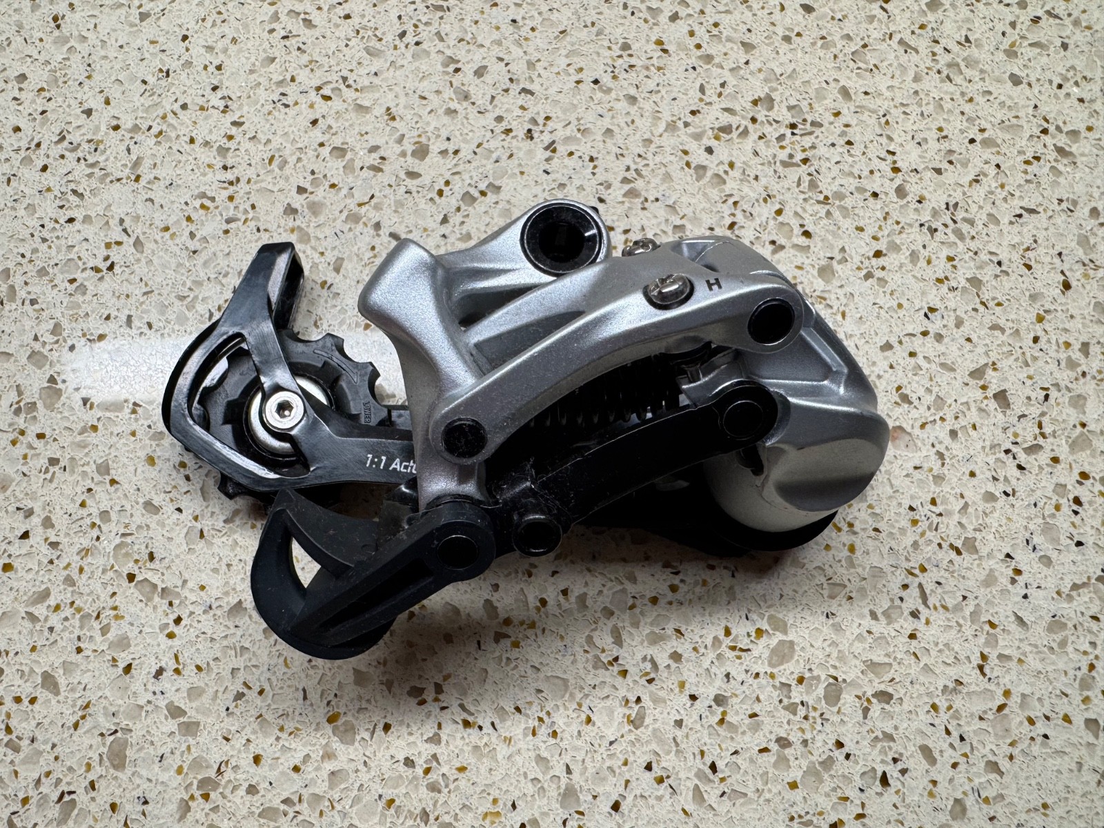 NEW SRAM X5 9sp Long Cage Rear Derailleur Silver