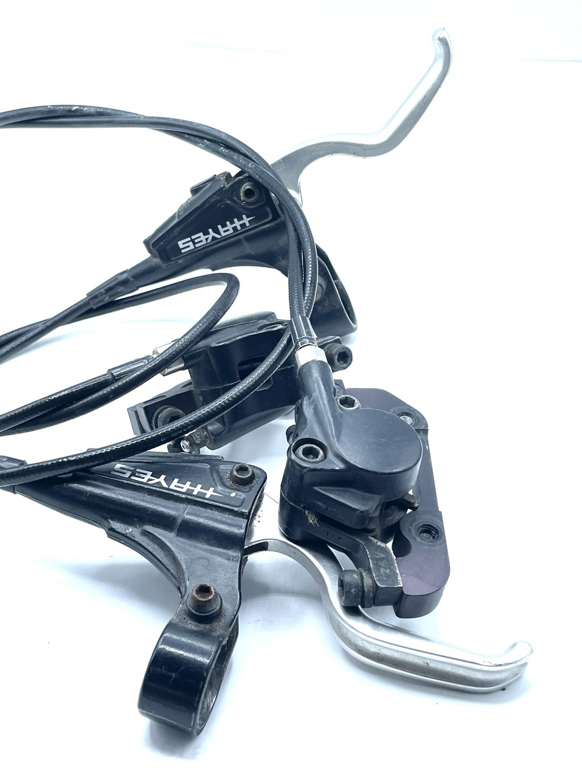 Hayes Hydraulic Disc Brake Set Front And Rear MTB