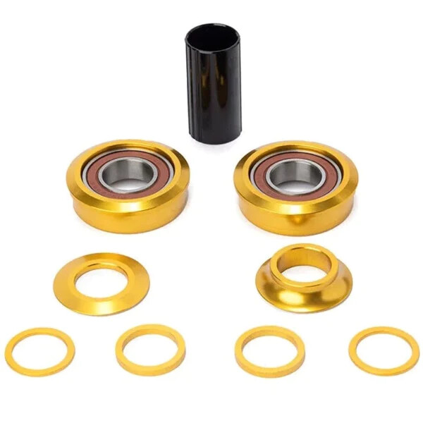 THEORY BMX AMERICAN BOTTOM BRACKET KIT SEALED BEARINGS OLD SCHOOL – GOLD