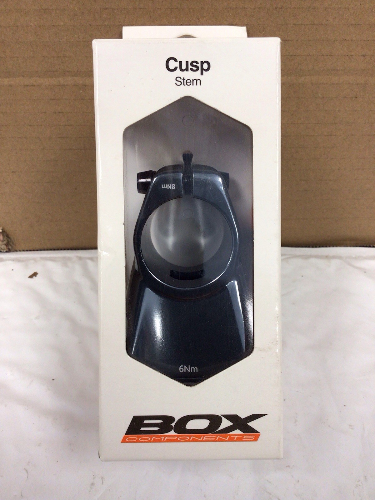 Box Components Cusp 45mm Length 35mm Clamp Aluminum Stem Gun Metal