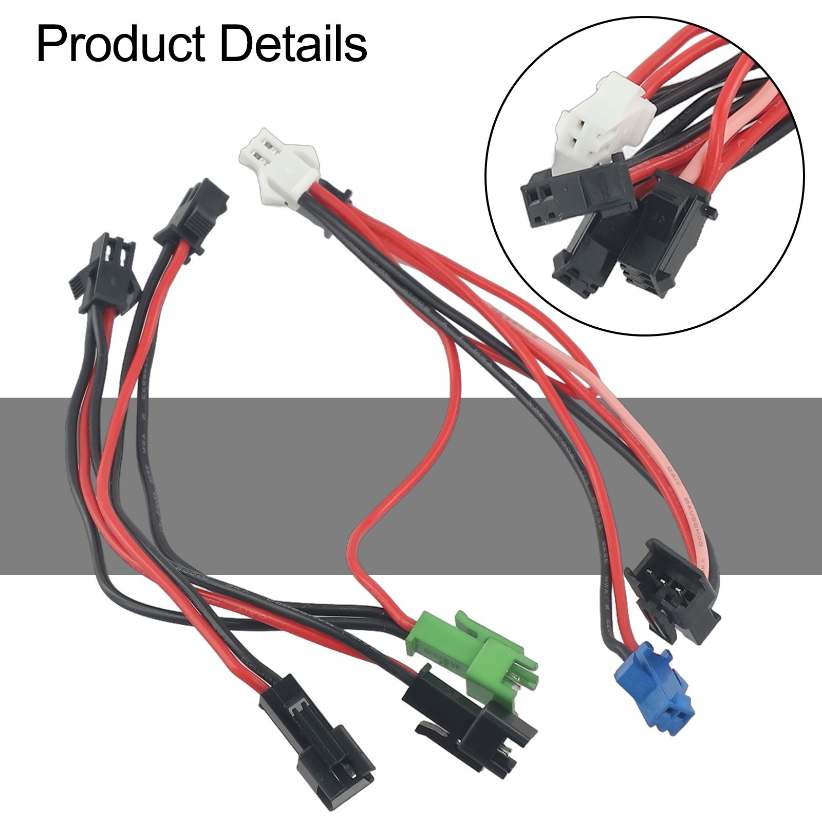 2021 New Tail Light Cable Electric Bicycle Parts Rubber Sets 24/36/48V/60V