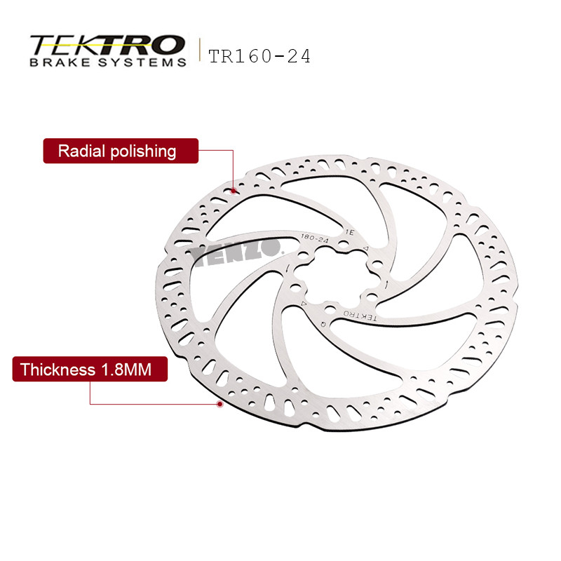 Tektro TR160-24 6 Bolts Disc Brake Rotor Hydraulic Brake Polygon Diversion-OE
